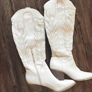 White Cowgirl Boots